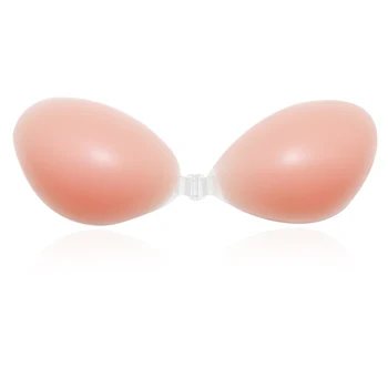 

Self-Adhesive Bra Push Up Silicone Bra with Strap for Women Lingerie Stick On Underwear Front Closure Seamless Bras
