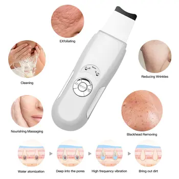 

Ultrasonic Peeling Machine Exfoliating Blackheads Face Lift Pore Deep Cleansing Beauty Device Shoveling Instrument