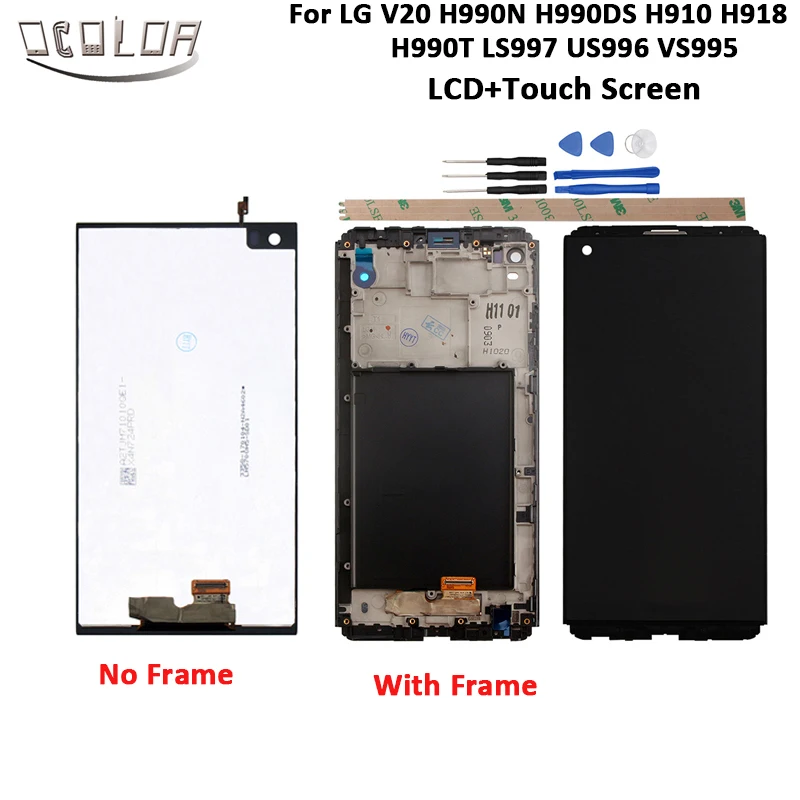 Ocolor для LG V20 H990N H990DS H910 H918 H990T LS997 US996 VS995 ЖК-дисплей с сенсорным экраном + инструменты