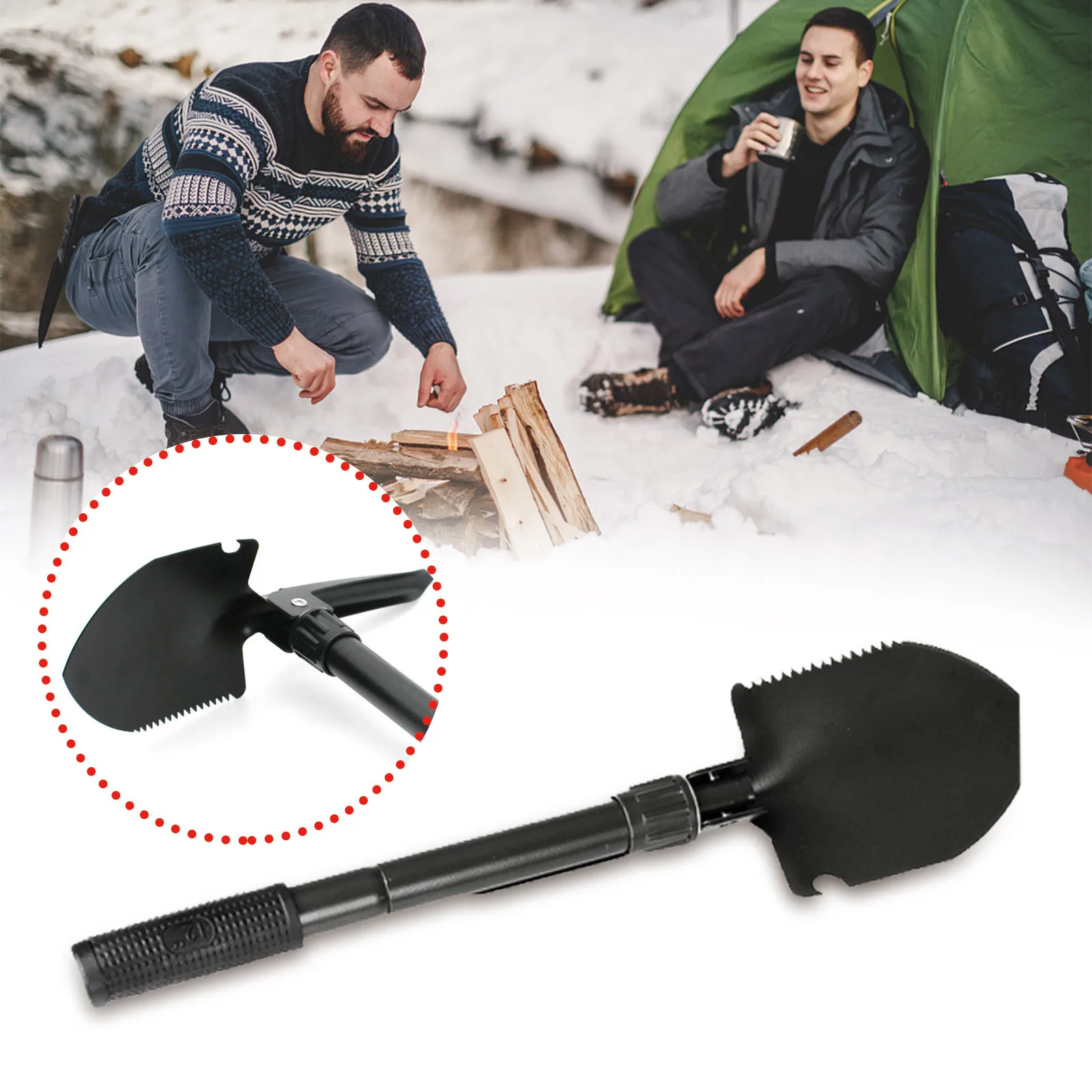 Pelle À Neige Pliante Jardin Camping Pelles Pelle Pliante