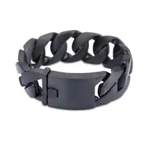 24 мм широкий массивный Figaro Link 316L браслет из нержавеющей стали Мужская цепочка для мальчиков хип-хоп ювелирные изделия 8.3in подарок на день Святого Валентина