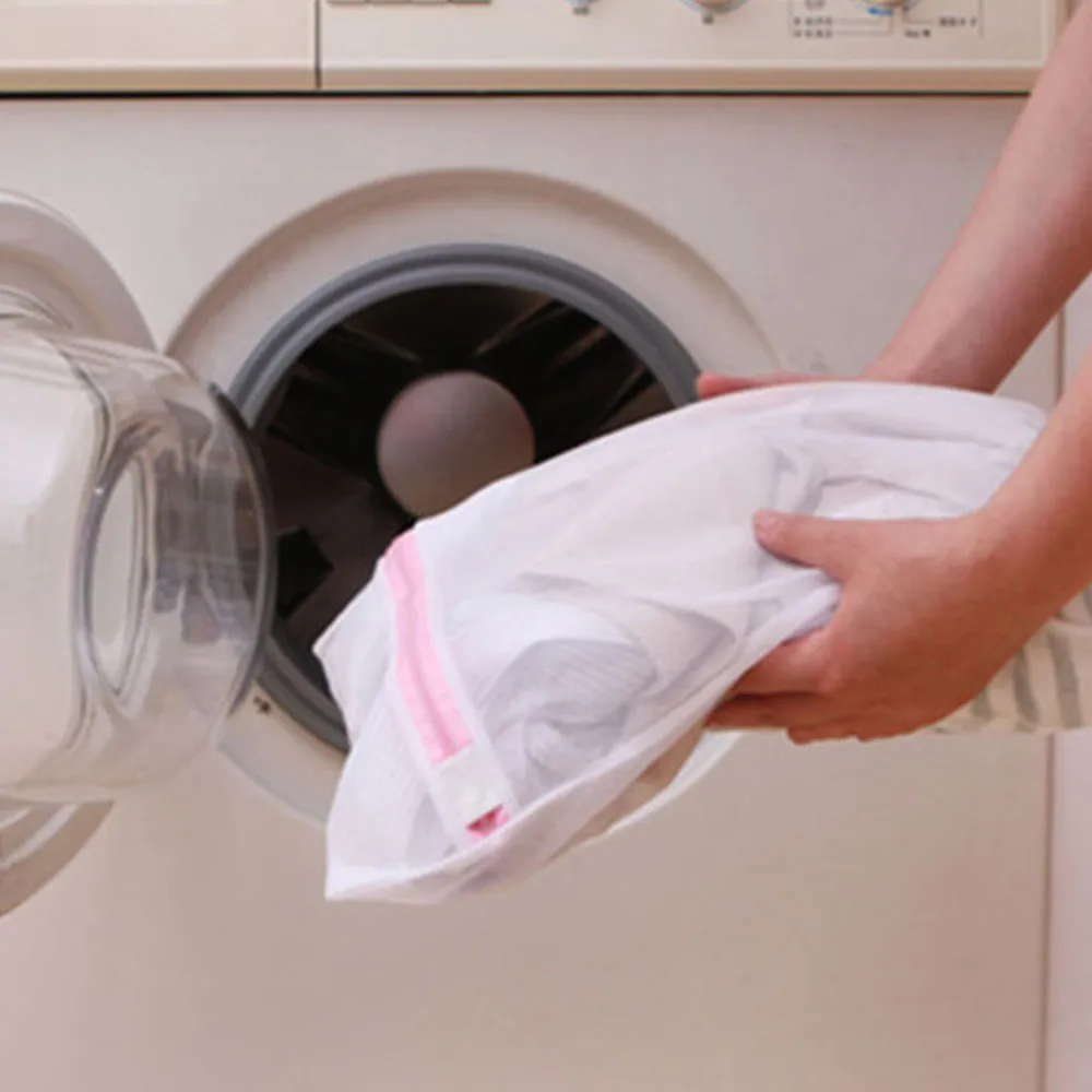 3 Sizes Underwear Clothes Aid Bra Socks Laundry Washing Machine Net Mesh Bag