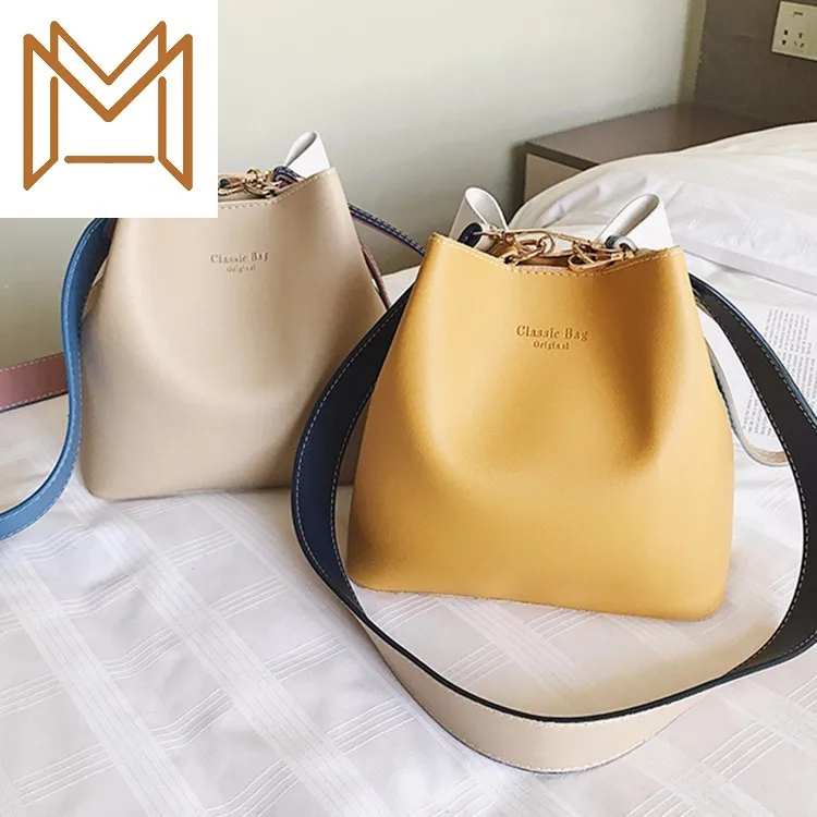 

2019 Child Mother Bucket Package Color Single Shoulder Packet Leisure Time All-match Diagonal Package Portable Woman