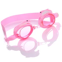 Горячая Распродажа, стиль, силикагель, гелевые очки, краб, детские плавательные очки, Мультяшные, противотуманные, пчелы, зеркальные, дельфин, очки с затычкой для ушей