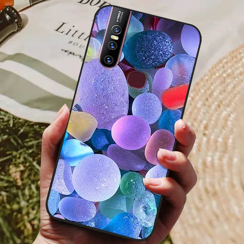 iphone pouch For VIVO V15 Pro Case Silicon Back Cover Phone Case for VIVO V15 Pro V15Pro V 15 1819 Cases Soft bumper coque VIVOV15 Pro 1818 mobile phone case with belt loop Cases & Covers