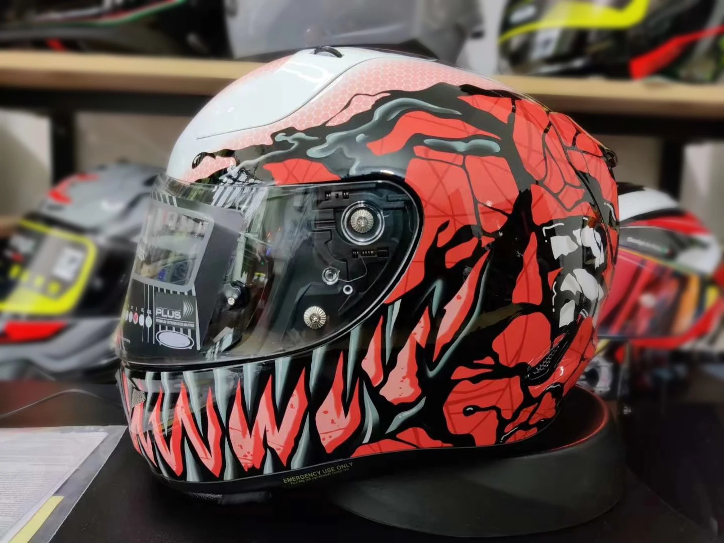 Casco De Motocicleta De cara completa VENOM para Motocross, De carreras, cuatro estaciones|Cascos| - AliExpress