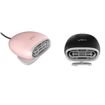 

Round Head Mini Portable Car Heater Vehicle 12V Automobile Electronic Rotatable Space Fast Heating Multifunction Auto