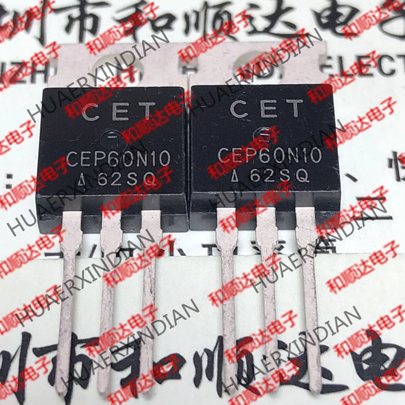10PCS/LOT  New and original  CEP60N10  TO-220 100V 60A