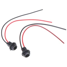 2 шт./партия T10 W5W 168 194 Dashboard Gauge светодиодный светильник лампа противотуманный светильник s Разъем Держатель для автомобиля