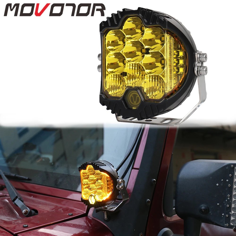

Yellow Color White DRL 12V 50W Led Fog Lamp for Universal Offroad vehicles