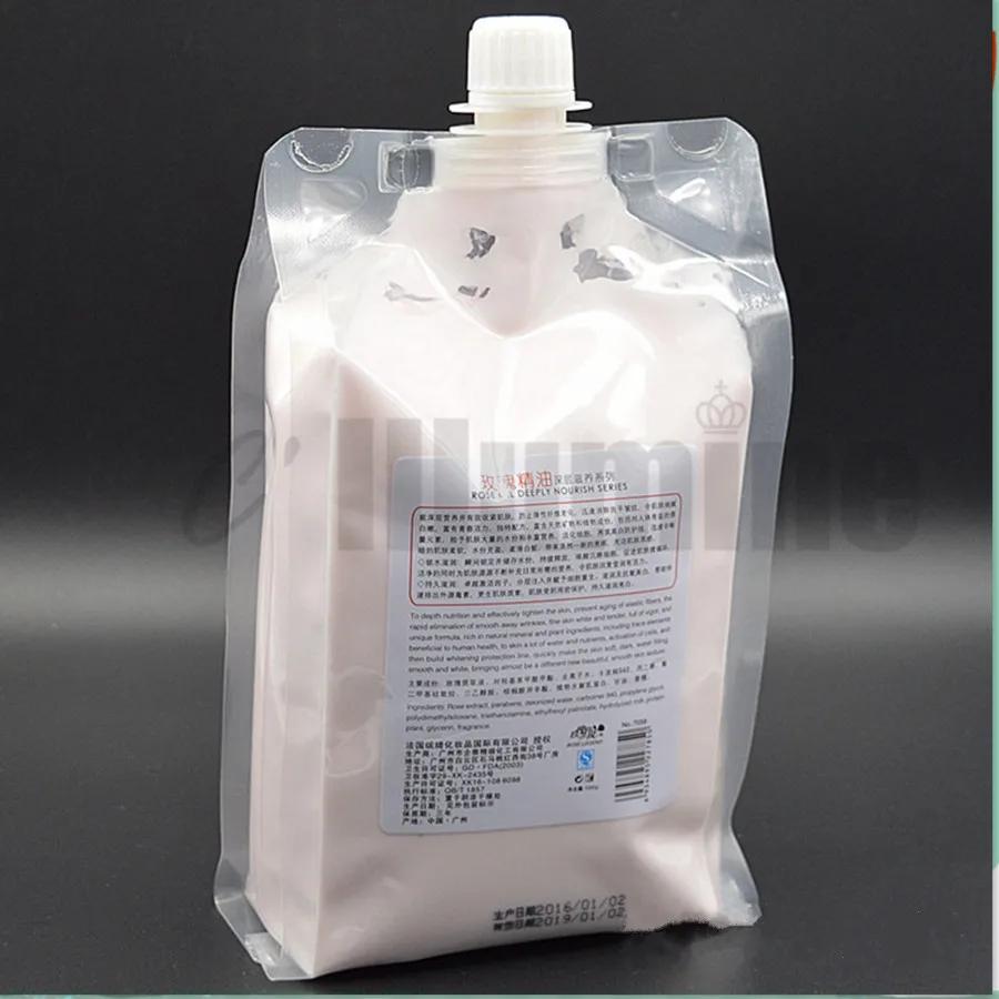 820g Rose Essential Oil Mask 820g Facial Washing Mask Paste Base Film Nourishing Lubricating Beauty Hospital Equipment