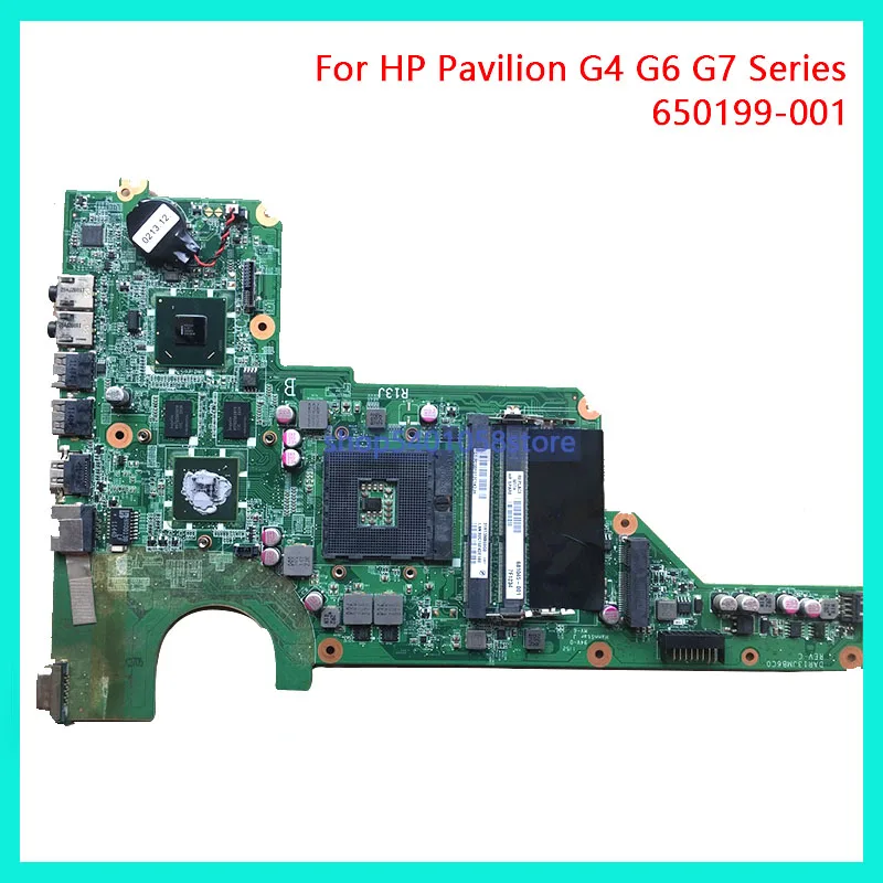 DUORUN для hp G4 G6 G7 Series 650199-001 материнская плата для ноутбука DA0R13MB6E1 с чипсетом hm65 DDR3 NoteBook PC полностью протестирована