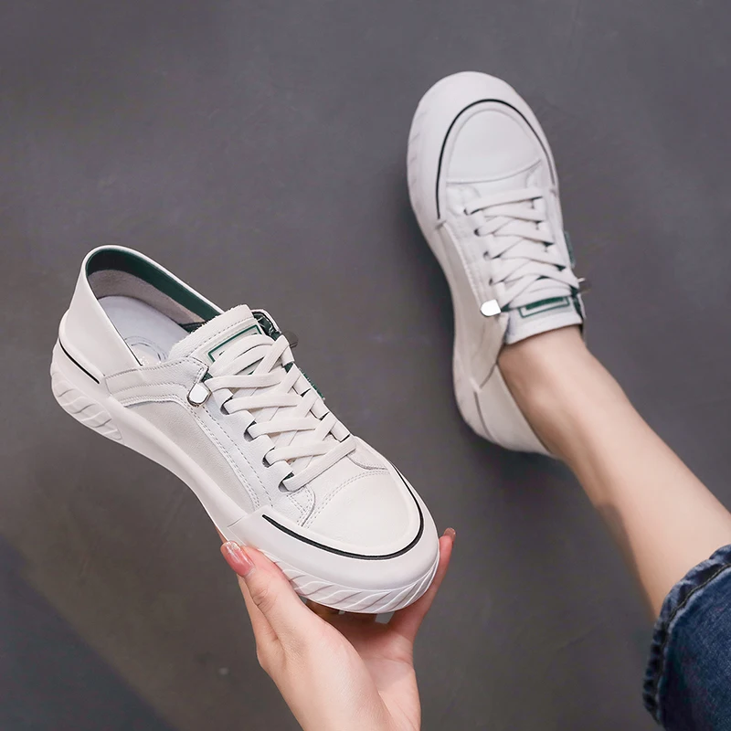 womens shoes  off white shoes women 2020 new one pedal lazy casual shoes comfortable flat shoes board shoes sneakers women