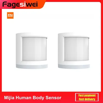 

Xiaomi Mijia RTCGQ01LM Human Body Sensor ZigBee wireless connection 7m Detection Work with Mijia APP