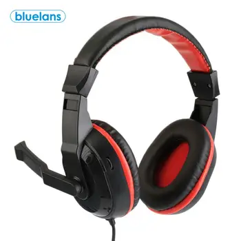 

Fashion Gaming Music Headset Stereo Sound Noise Cancelling Earphone Wired Computer Headphone with Microphone For PC Laptop