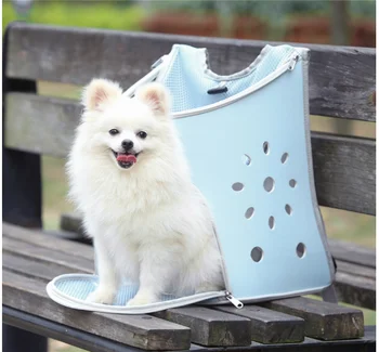 

Summer Breathable Pet Backpack Go Out Backpack Dogs Ultra Light 750g Body Cat Bag Foldable Storage Space Cat Backpack