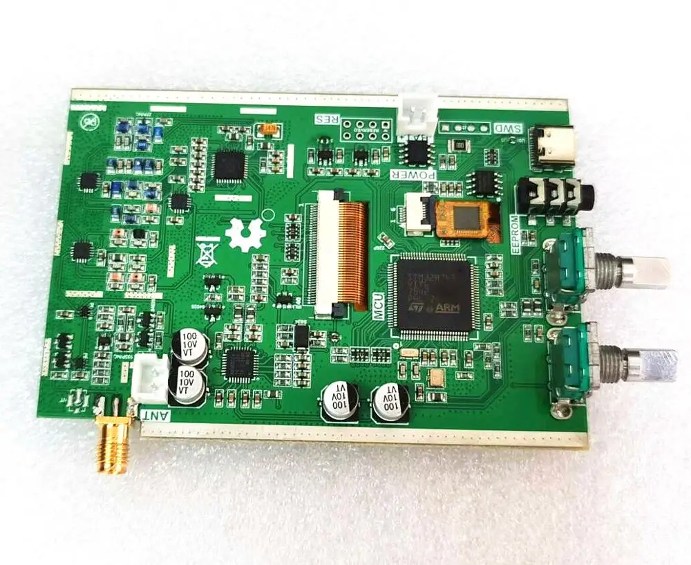 50 кГц 200 МГц Malachite DSP SDR радио Malahit HAM приемник + 3 5 "сенсорный ЖК STM32H7|Детали