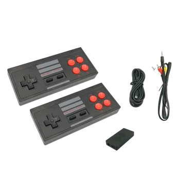 

Built-in 620 8Bit Classic Games Video Game Console Mini Retro Console Wireless Remote Controller AV Output Dual Players Dropship