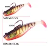 Proleurre Jig Wobblers Fishing Soft Lures 5cm 8cm With Lead Head Hook Silicone Artificial Bait Bass Pesca Tackle Accessories ► Photo 3/6