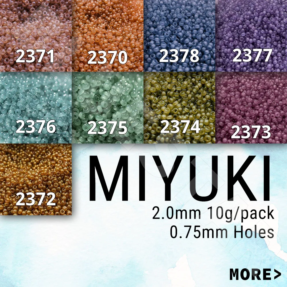 BLUESTAR Миюки ювелирные изделия ручной работы стеклянные бусины ледяной стиль