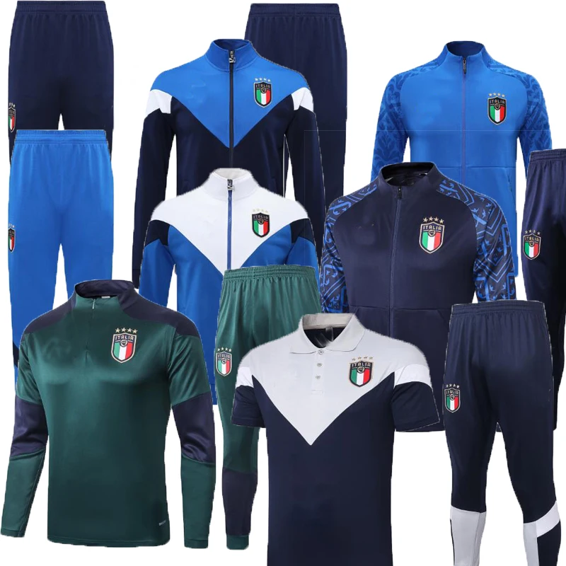 Tasa de descuento TYBURN nuevo 2020 Survetement chaqueta traje de entrenamiento de chándales 2021 hombres chándal chaqueta de fútbol chándal conjunto bWwnMox8wGw