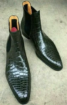 

Men PU Leather Fashion Shoes Low Heel Fringe Shoes Dress Shoes Brogue Shoes Spring Boots Vintage Classic Male Casual AP001