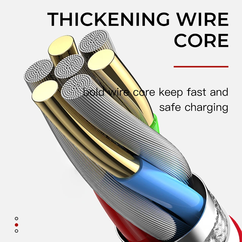 IONCT микро USB кабель 3A быстрой зарядки передачи данных Microusb провод для Samsung Xiaomi Android мобильный телефон, кабель Micro зарядное устройство USB