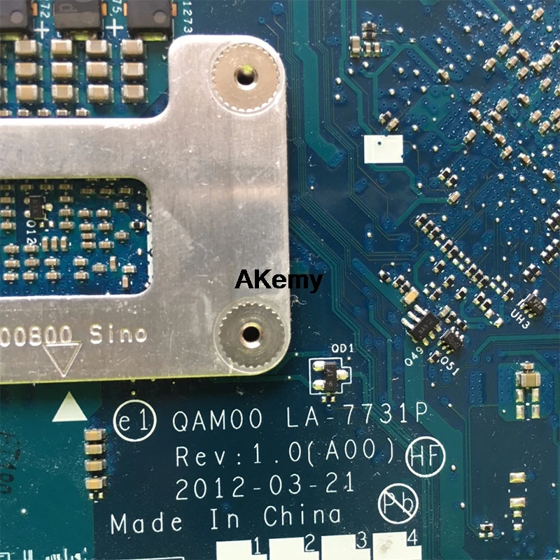 Для DELL E6230 Материнская плата ноутбука I5-3320M LA-7731P CN-05CDR9 CN-039GJ4