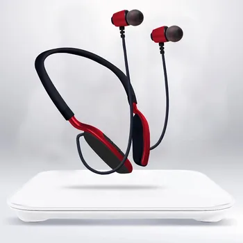 

Sports Bluetooth V 5.0 Headset Wireless Headset Magnetic Earbud Ipx4 For Iphone 11 Pro Support U Disk / Tf Card Play #20