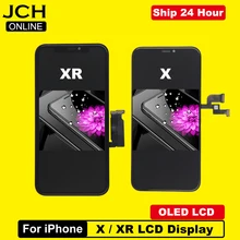 AAA качественный ЖК-дисплей для iPhone XR с 3D сенсорным дигитайзером в сборе без битых пикселей для iPhone X ЖК-дисплей OLED XR TFT экран