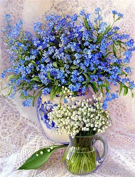 

Full Diamond Painting Flowers DIY Diamond Embroidery Landscape Cross stitch picture Home Decoration wedding decoration