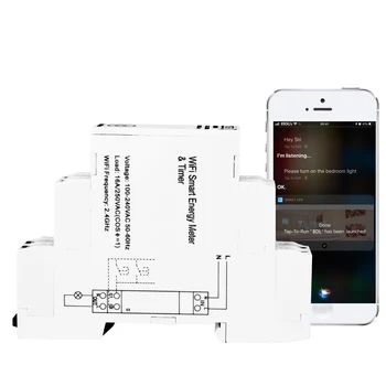

1612 Time Relay Smart Switch WIFI Smart Timer Relay 16A Heavy Duty with Alexa/siri App and Voice control