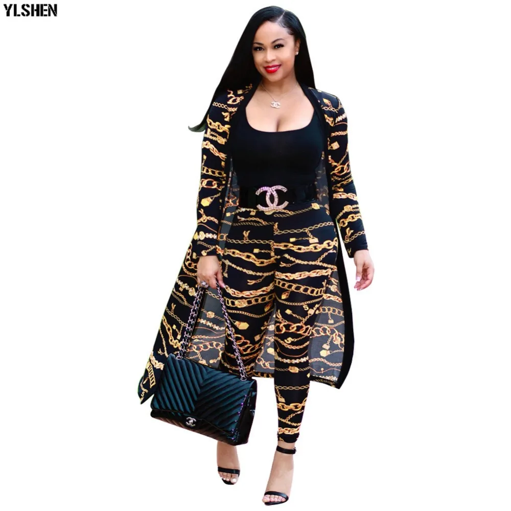 African Dresses for Women Dashiki Plus Size Two Piece Set Print Clothes Ankara Long Dress Suit Bazin Robe Africaine Femme 2019 05