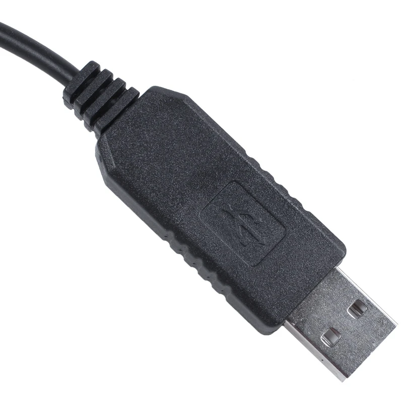 USB DC 5 в к DC 12 В 2,1 мм X 5,5 мм модуль конвертер DC баррель мужской разъем Jack кабель питания вилка, USB к DC кабель-1 м(5 В к DC
