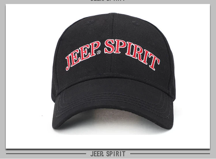 JEEP SPIRIT Мужская оберточная Стеклопластиковая мужская из чистого хлопка регулируемые кепки унисекс хип хоп Кепка для улицы кепки homme gorra hombre