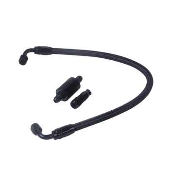 

Tucked Fuel Line Fittings Kit - Inline Filter for Honda Civic Integra B/D Series AN6 Filter EG EK DC2 CRX EF