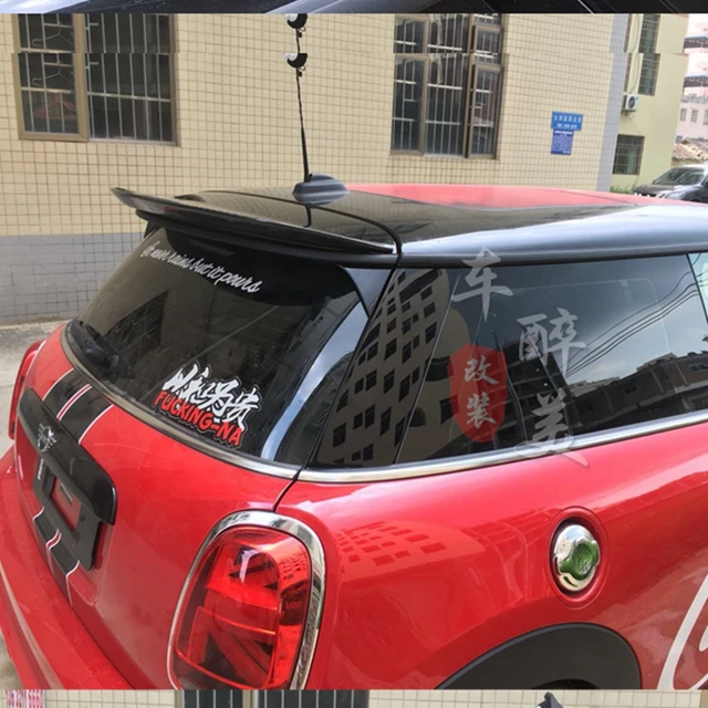 Für MINI F55 F56 Cooper EINE Spoiler 2014 - 2021 ABS Kunststoff