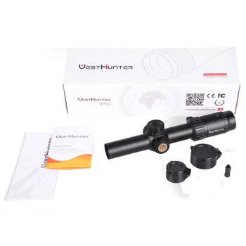 IR Compact Hunting Scope Tactical Rifle Scopes Glass Etched Reticle Wide Field of View Optical Sights 5