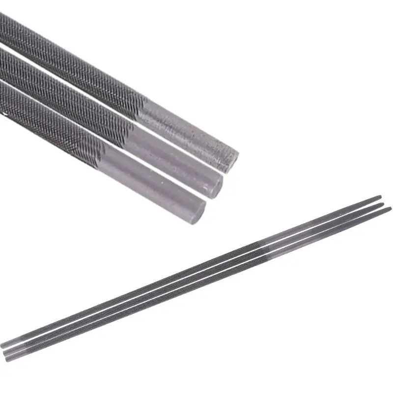 3x Pro 4mm Round Chainsaw Saw Chain Files Filing Sharpener For Woodwork New