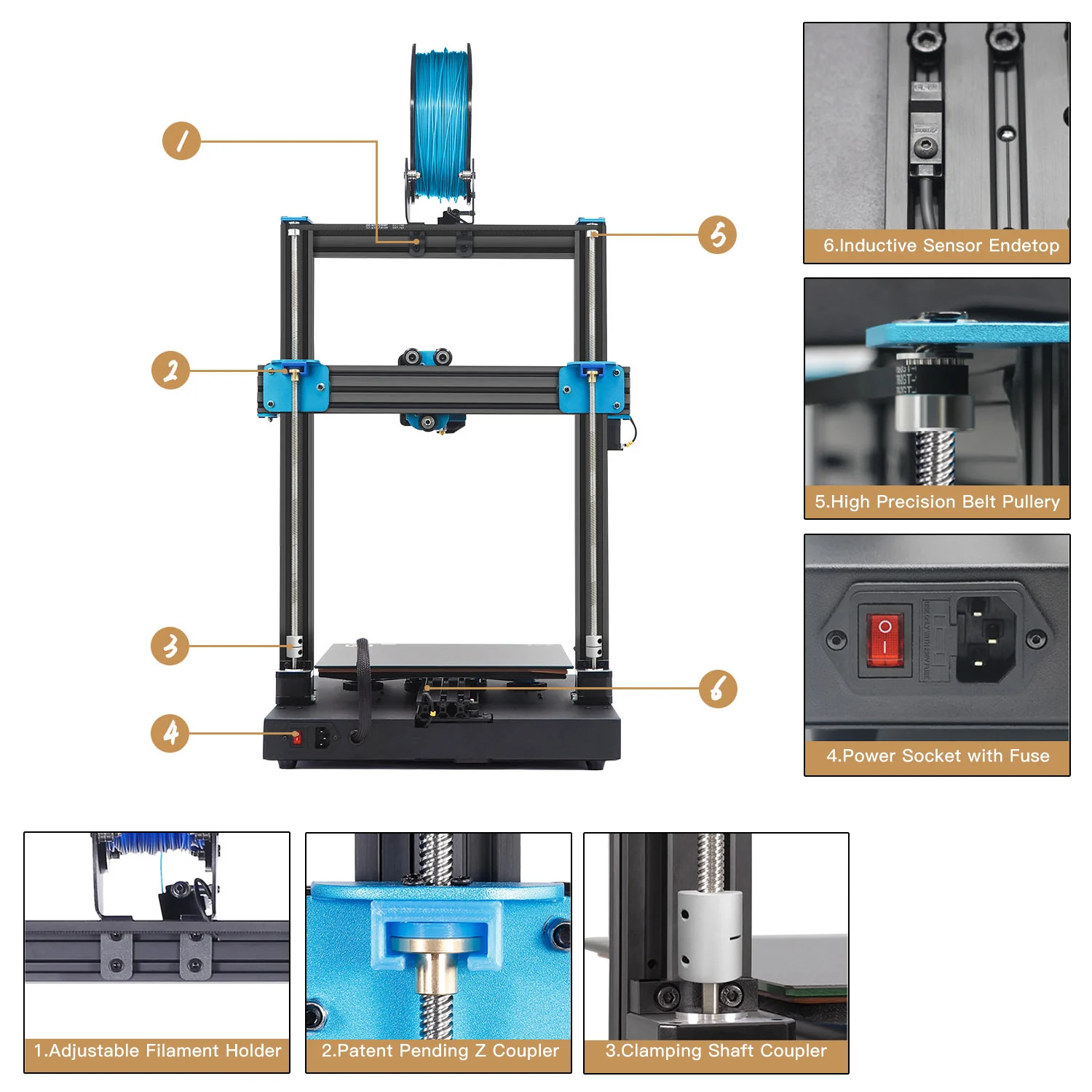 3D принтер Artillery Sidewinder X1 SW X1|3D принтеры| |
