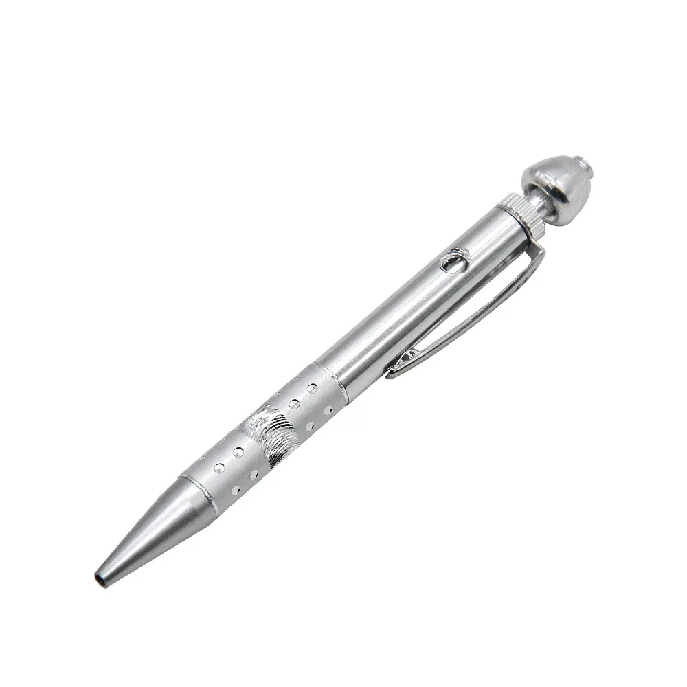 pen-shaped two-in-one Metal Smoking Pipe Tobacco Pipe Smoking Accessories Aluminium Alloy Cigarette Holder Men's Gift