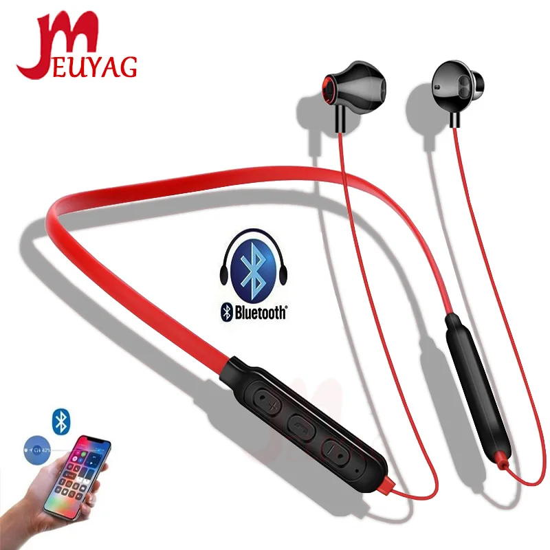 MEUYAG беспроводные Bluetooth наушники, стерео шумоподавление, Спортивная гарнитура с микрофоном, игровые наушники с Ушными крючками для iPhone