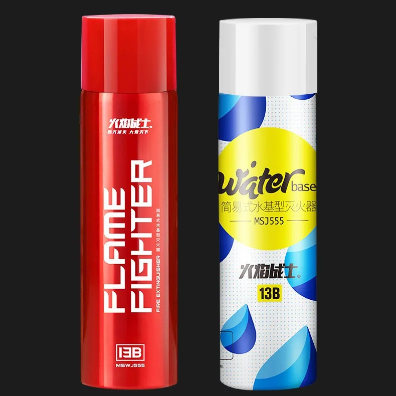 

Flame Warrior Water-based Fire Extinguishers Car Small Household Car Portable Annual Inspection Water-Based Agent Firefighting E