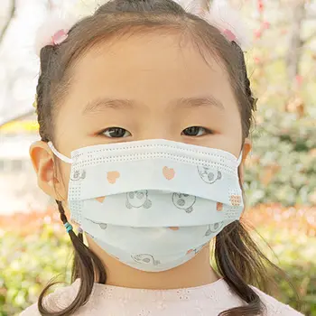 

Children Cute Protective Masks 20pcs Child Anti-infection Dustproof Mouth Mask Disposable Non-woven Anti-Pollution Breath Masks