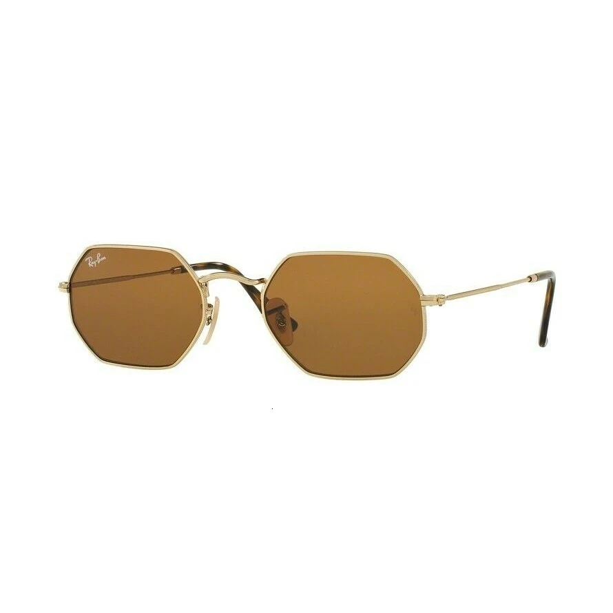 Gafas de sol Ray-Ban RB3548N восьмиугольный 001/33 DORADO/MARRÓN