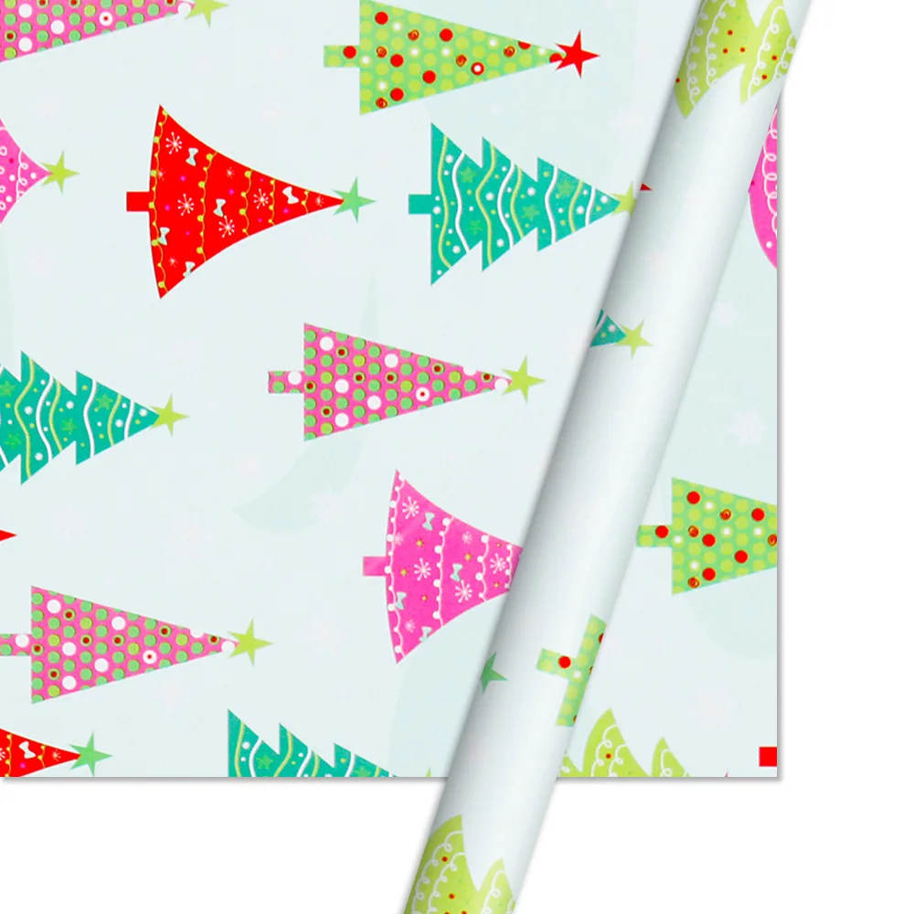 10pcs/lot 50x70cm Christmas Wrapping Paper Gift Present Wrap Craft Paper Decorative Handmade Paper