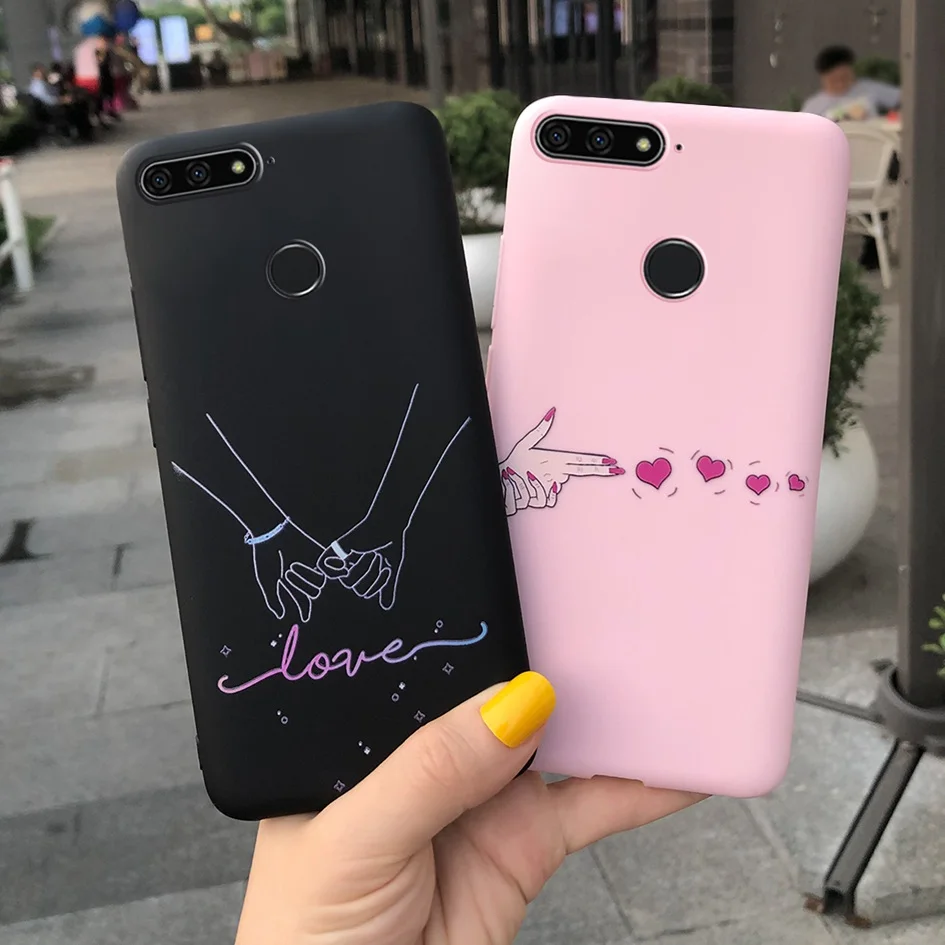 

Phone Case for Huawei Y6 Prime 2018 Case 5.7 inch ATU-L31 Cover Soft TPU Bag for Huawei Y6 Prime 2018 Back Cover Protective Skin