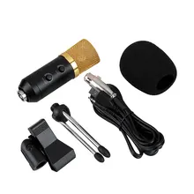 Профессиональный USB Sound Studio Mic конденсаторный микрофон записи с подставкой