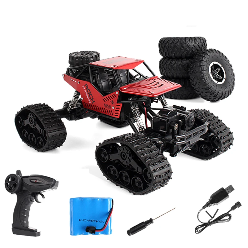 RC Car 1:16 Electric Remote Control Toy Car Machine on the Radio Racing Car Replaceable Tire Gift for Boys