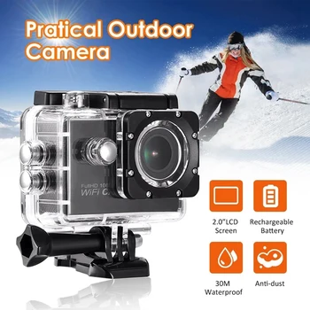 

AT-G100 Outdoor 2.0 inch LCD Sn 1080P High Definition Camera Scouting Video Camera Supported 32G(Max.) T-F Card Waterproof D